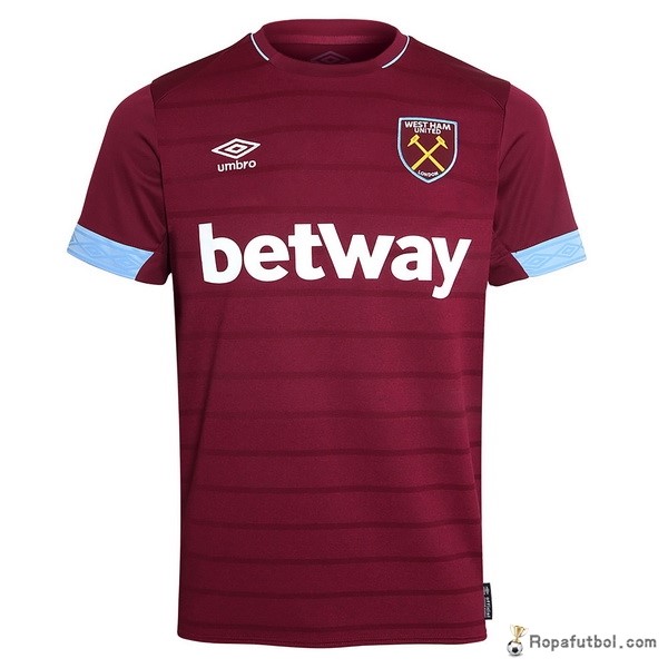 Camiseta West Ham Replica Primera Ropa 2018/19 Rojo